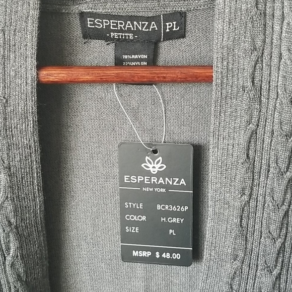 Esperanza Open Front Cardigan - Picture 2 of 4